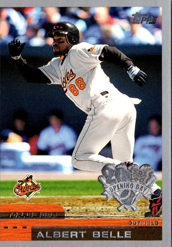 2000 Topps Opening Day Albert Belle #142