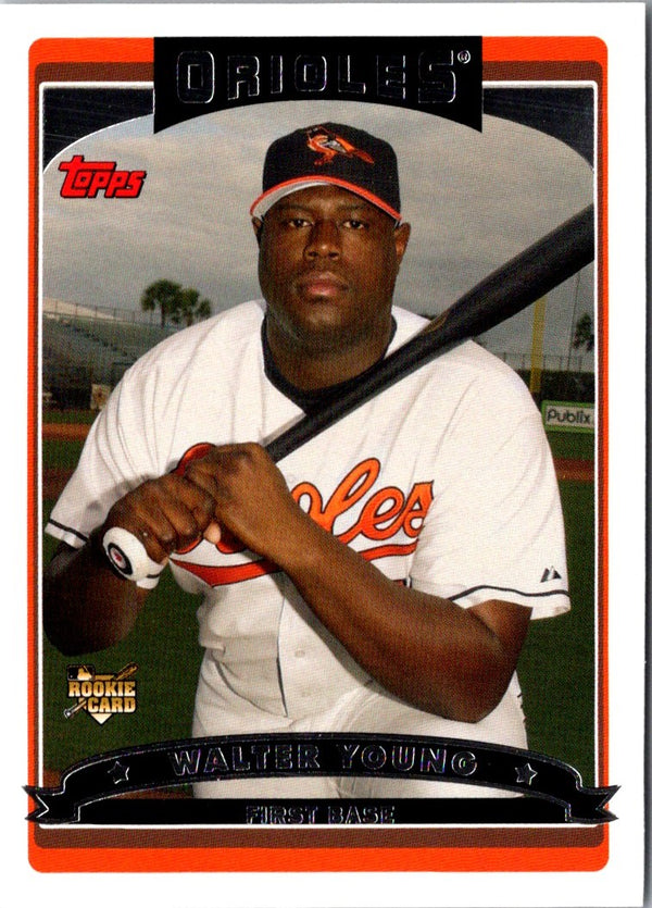 2006 Topps Walter Young #307