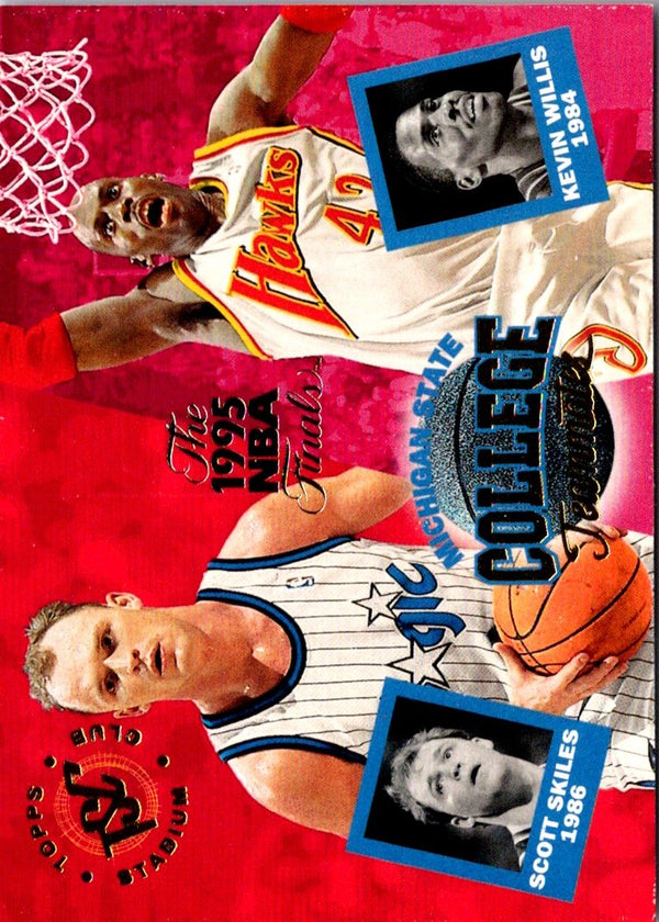 1994 Stadium Club Super Teams NBA Finals Scott Skiles/Kevin Willis #110