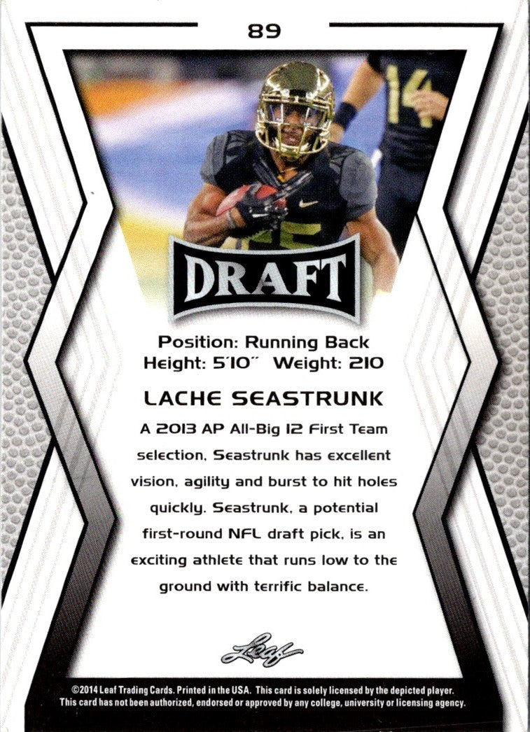 2014 Leaf Draft Lache Seastrunk