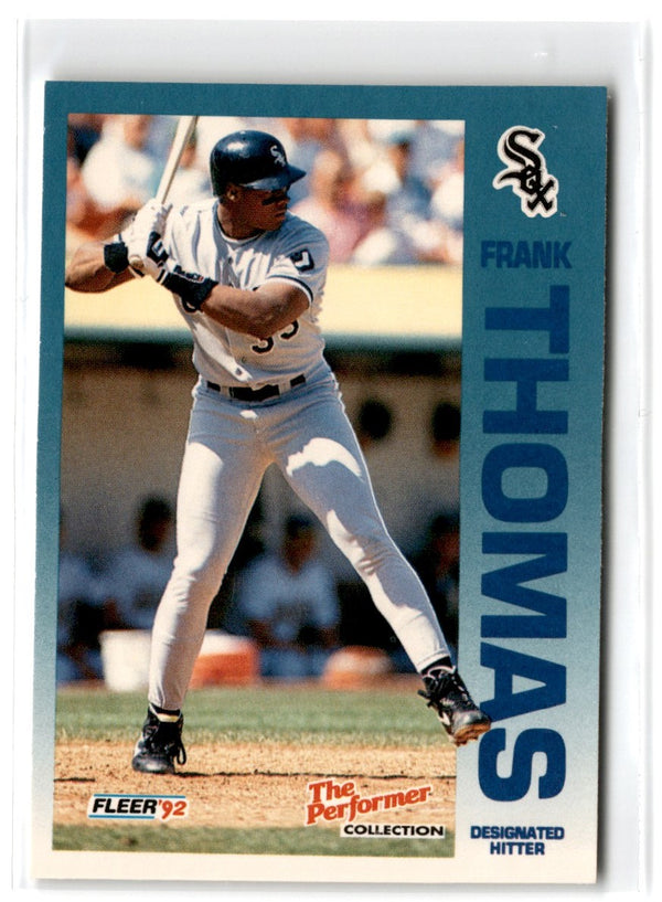 1992 Fleer 7 Eleven/Citgo The Performer Frank Thomas #2