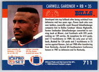 1992 Proset Carwell Gardner #711