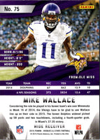 2015 Panini Contenders Draft Picks Mike Wallace #75