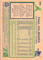 1983 O-Pee-Chee Paul Holmgren #266