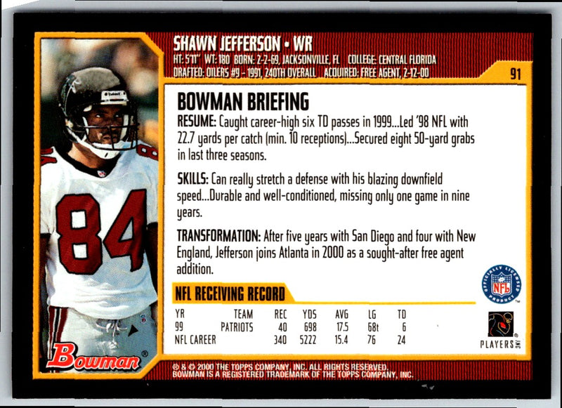 2000 Bowman Shawn Jefferson