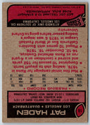 1977 Topps Pat Haden