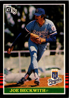 1985 Donruss Joe Beckwith #541