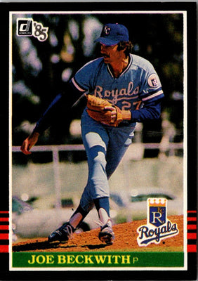 1985 Donruss Joe Beckwith #541