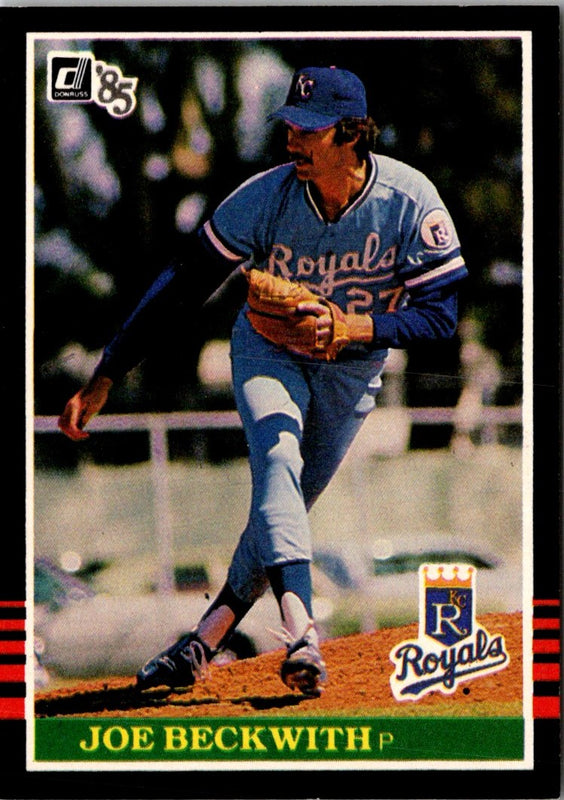 1985 Donruss Joe Beckwith #541