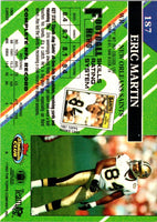 1993 Stadium Club Super Teams Bowl Eric Martin #187