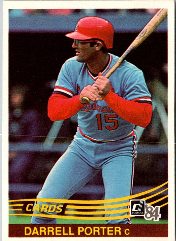 1984 Donruss Darrell Porter #303