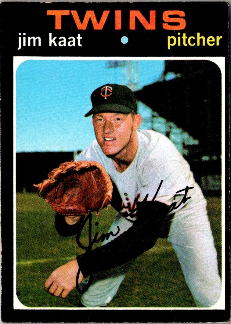 1971 Topps Jim Kaat