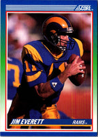 1990 Score 100 Hottest Jim Everett #50