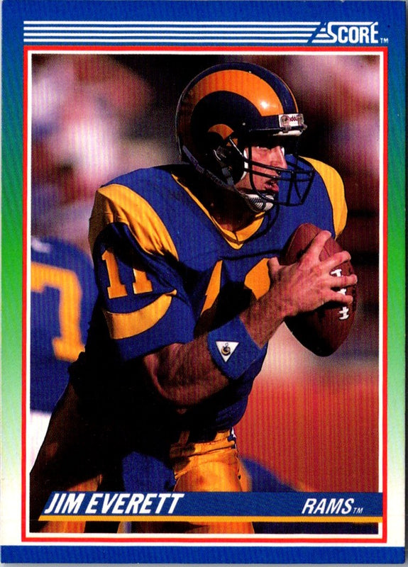 1990 Score 100 Hottest Jim Everett #50