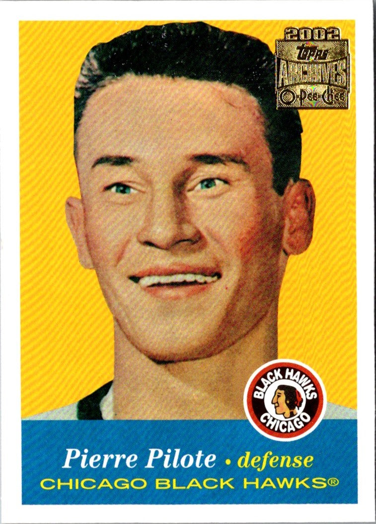 2002 Topps Archives Pierre Pilote