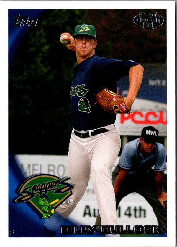 2010 Topps Pro Debut Billy Bullock #322