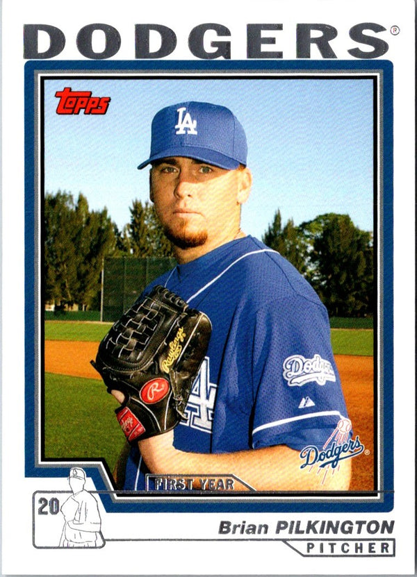 2004 Topps Traded & Rookies Brian Pilkington #T204 Rookie