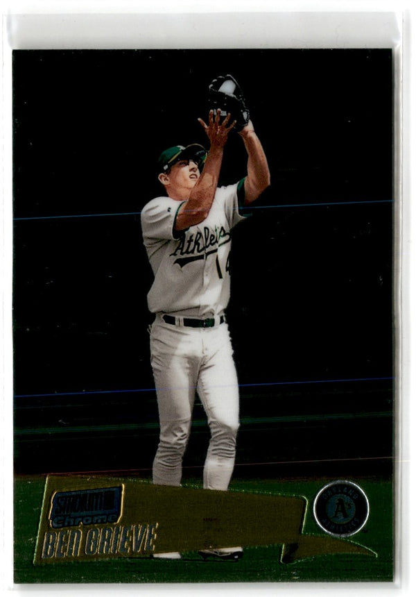 2000 Stadium Club Chrome Ben Grieve #40