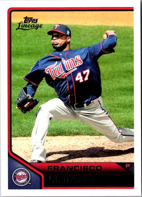2011 Topps Lineage Francisco Liriano #8