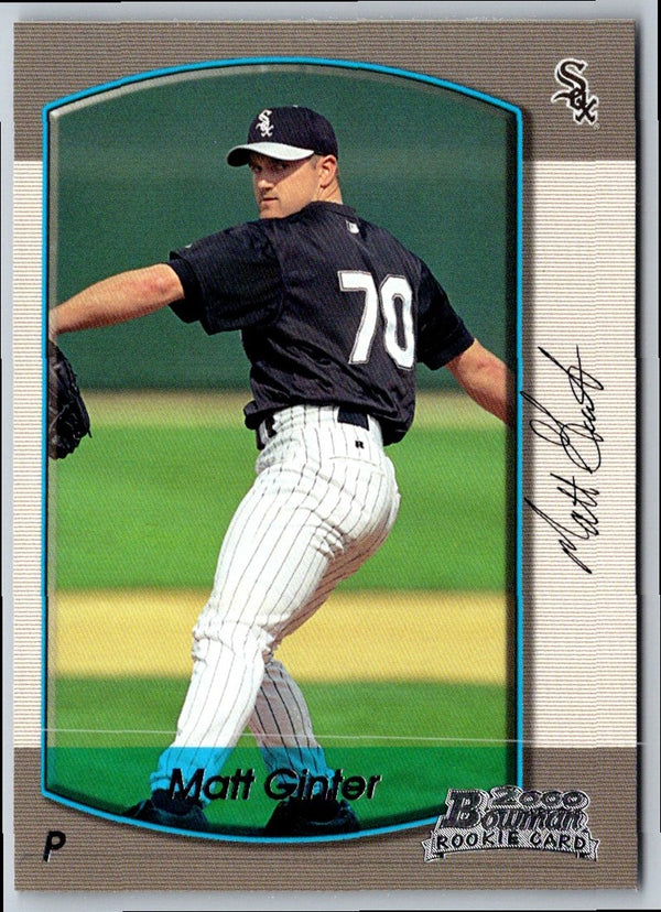 2000 Bowman Matt Ginter #153 Rookie