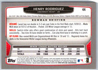 2014 Bowman Henry Rodriguez #44