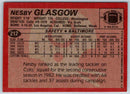 1983 Topps Nesby Glasgow