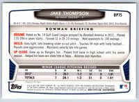 2013 Bowman Jake Thompson #BP75