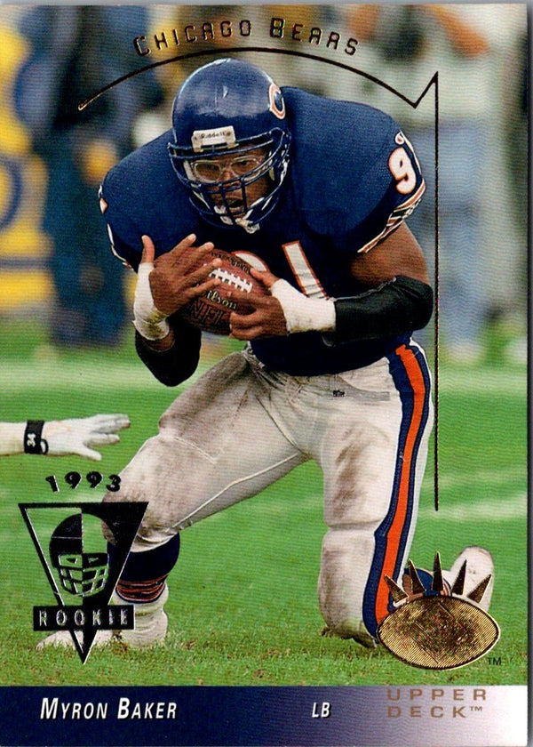 1993 SP Myron Baker #38 Rookie