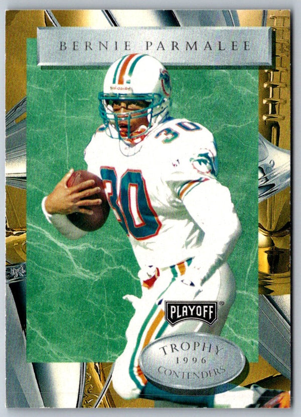 1996 Playoff Trophy Contenders Bernie Parmalee #63