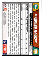 2008 Topps Kickoff Derrick Harvey #216 Rookie