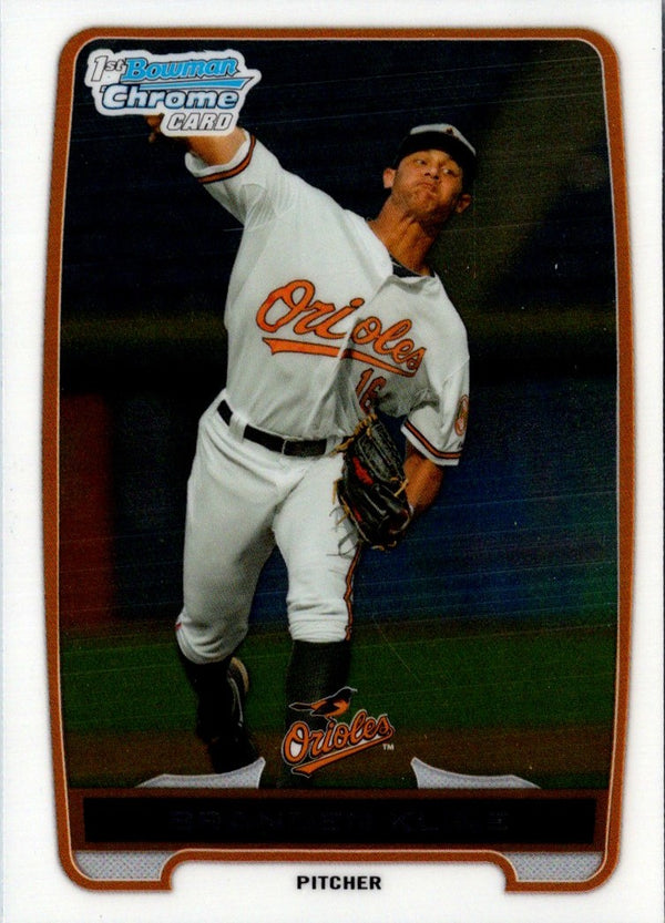 2012 Bowman Draft Picks & Prospects Chrome Branden Kline #BDPP37