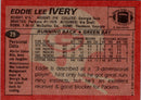 1983 Topps Eddie Lee Ivery