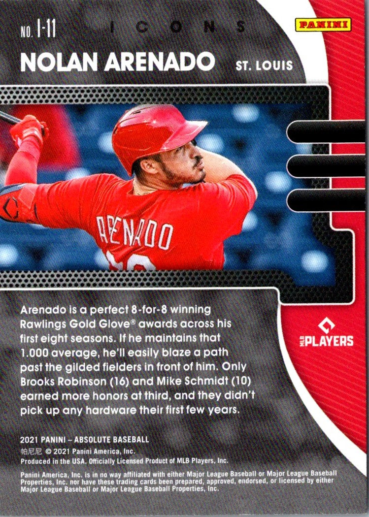 2020 Panini Absolute Nolan Arenado