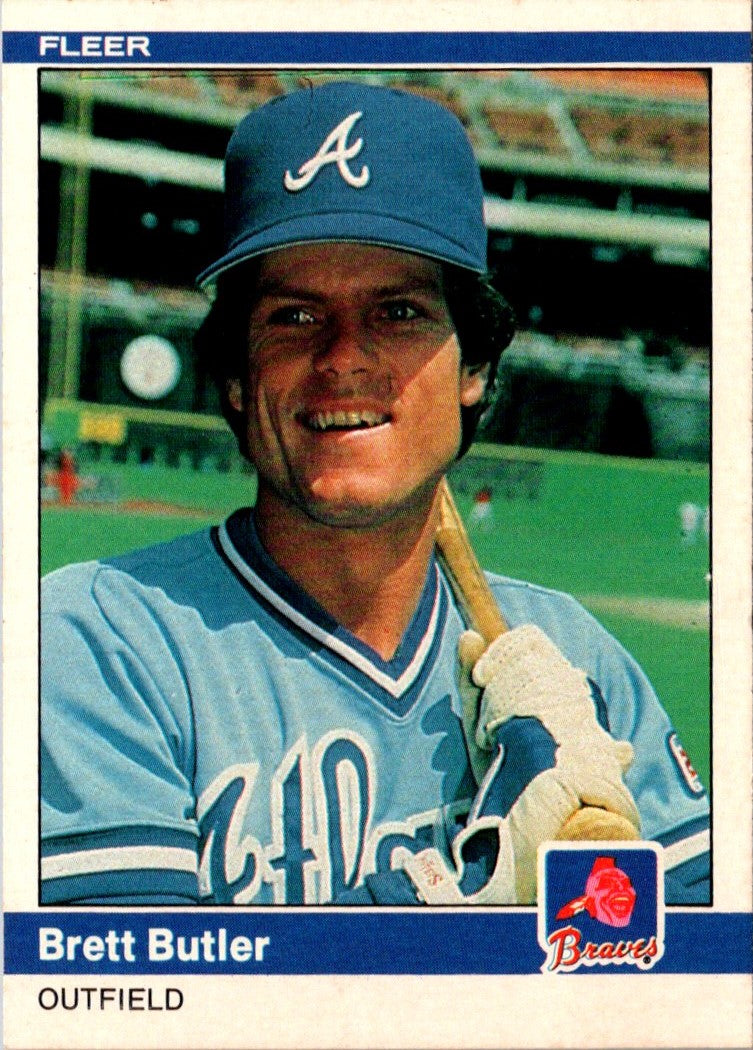 1984 Fleer Brett Butler