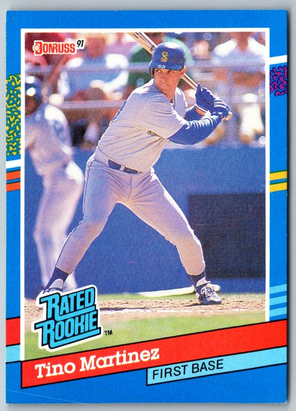1990 Donruss Tino Martinez #28