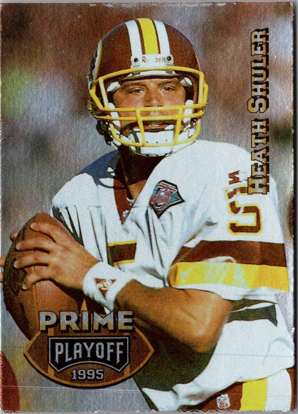 1995 Playoff Prime Heath Shuler #25