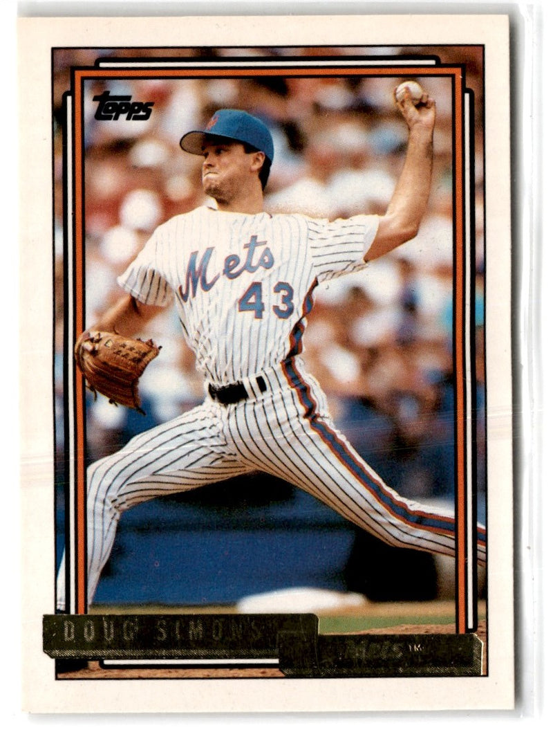 1992 Topps Doug Simons