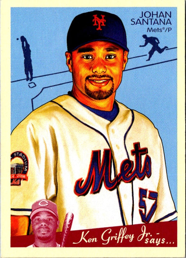 2008 Upper Deck Goudey Johan Santana #112