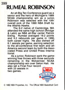 1990 Hoops Rumeal Robinson