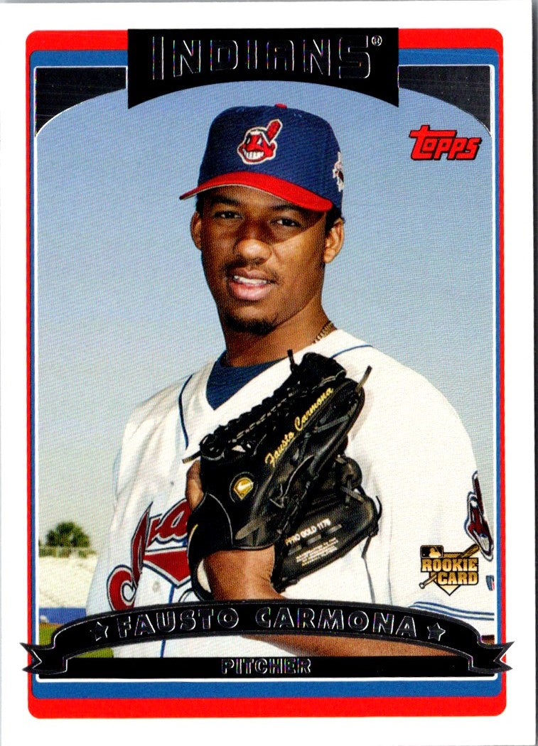 2006 Topps Opening Day Fausto Carmona