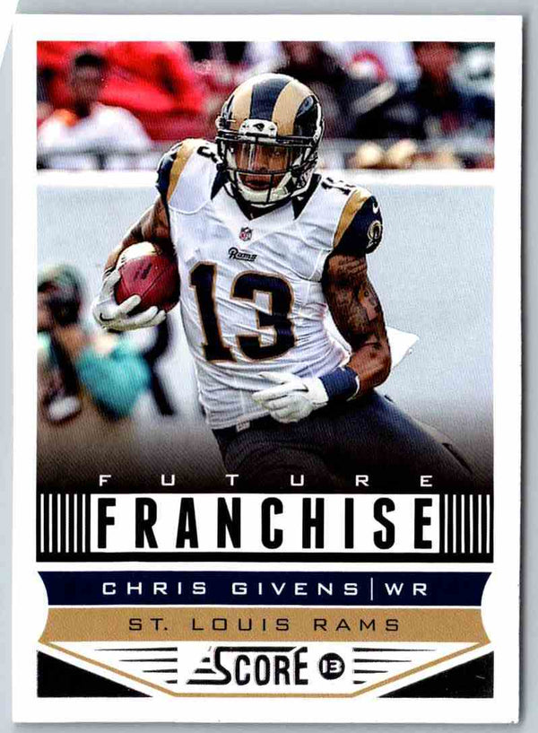 2013 Score Chris Givens #324