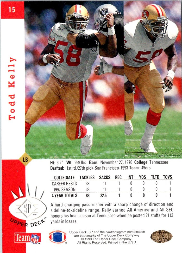 1993 SP Todd Kelly