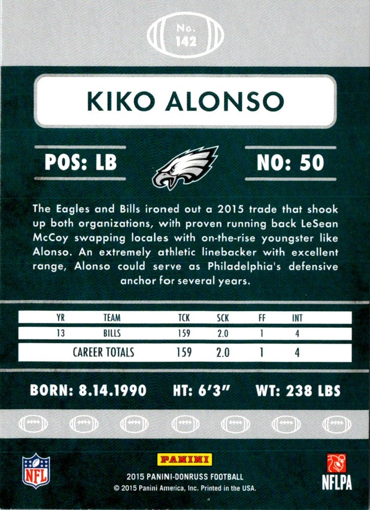 2015 Donruss Kiko Alonso