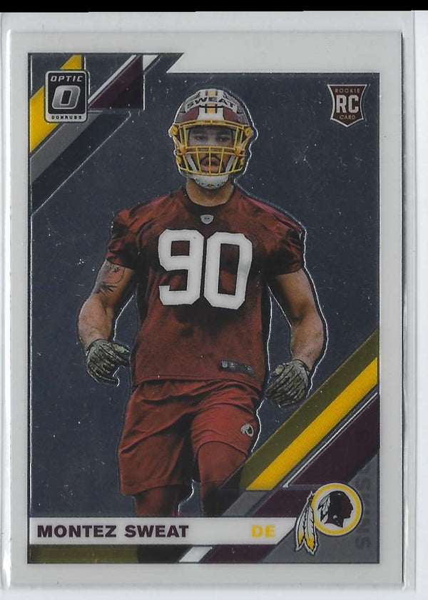 2019 Donruss Montez Sweat #260 Rookie