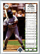 1989 Upper Deck Kirby Puckett