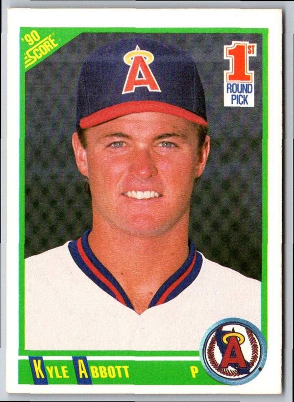 1990 Score Kyle Abbott #673 Rookie