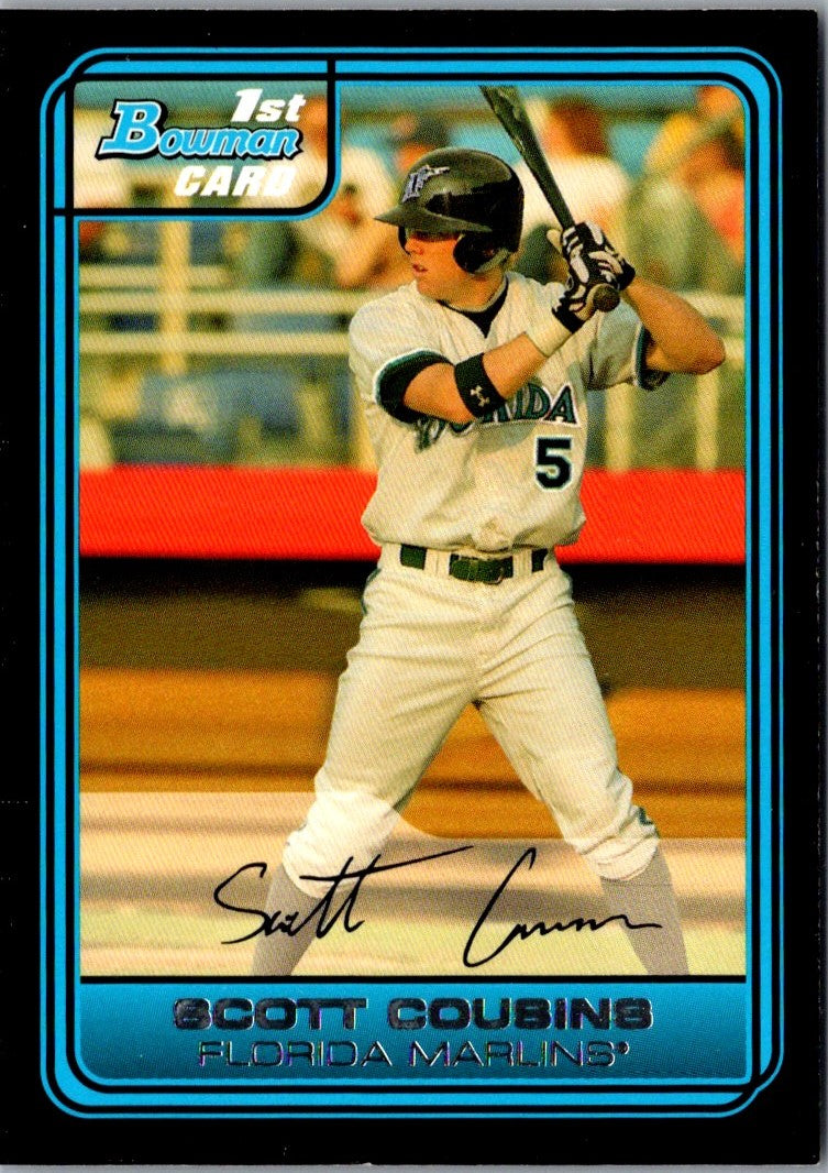 2006 Bowman Chrome Draft Picks & Prospects Scott Cousins