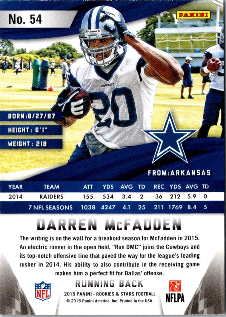 2015 Panini Rookies & Stars Darren McFadden