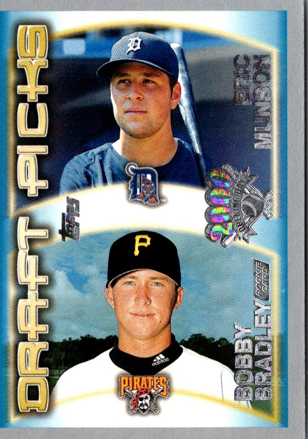 2000 Topps Opening Day Eric Munson/Bobby Bradley #103 Rookie