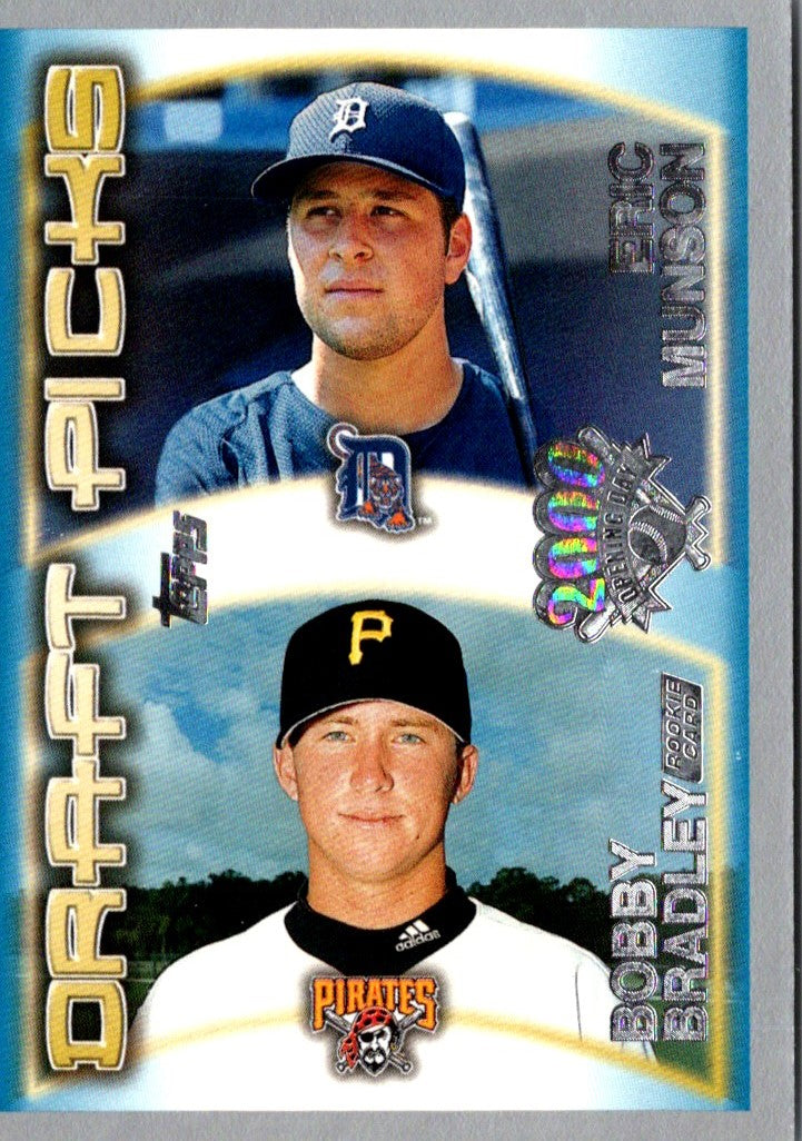 2000 Topps Opening Day Eric Munson/Bobby Bradley